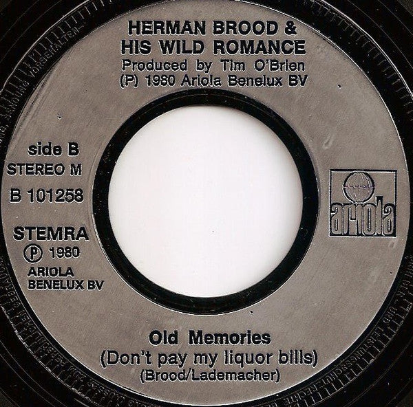 Herman Brood And His Wild Romance* : Hot Shot (7", Single, Red)