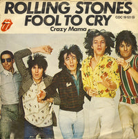 The Rolling Stones : Fool To Cry (7", Single, M/Print)