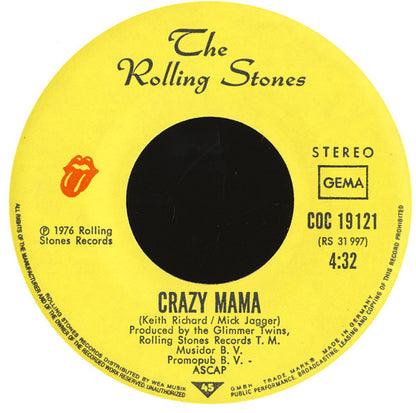 Rolling Stones* : Fool To Cry (7", Single, M/Print)