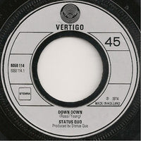 Status Quo : Down Down (7", Single)