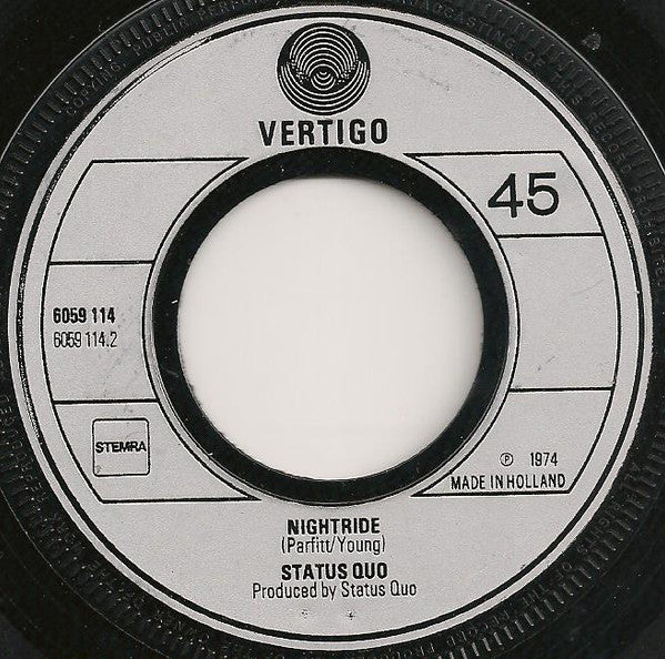 Status Quo : Down Down (7", Single)