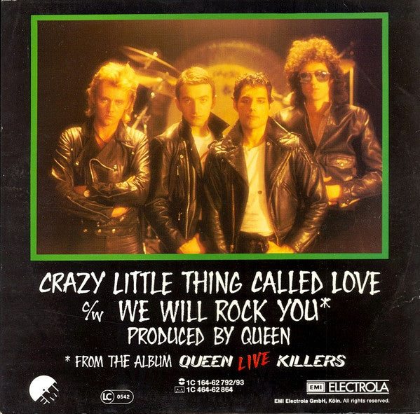Queen : Crazy Little Thing Called Love (12", Maxi)