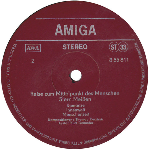 Stern Meissen : Reise Zum Mittelpunkt Des Menschen (LP, Album, Red)