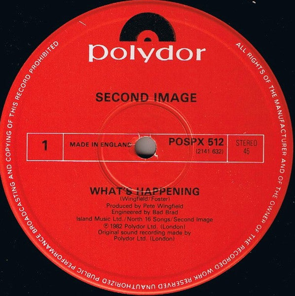 Second Image : What's Happening? (12")
