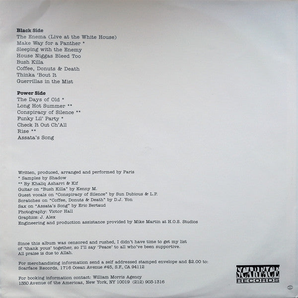 Paris (2) : Sleeping With The Enemy (LP, Album)