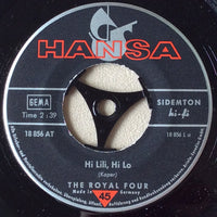 The Royal Four : Hi Lili, Hi Lo (7", Single)