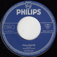 The Blizzards (6) : Hiawatha / Pony-Express (7", Single)