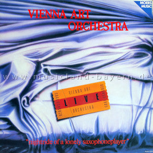 Vienna Art Orchestra : Nightride Of A Lonely Saxophoneplayer (2xLP, Album)
