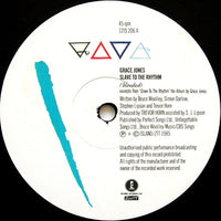 Grace Jones : Slave To The Rhythm (12", Single)