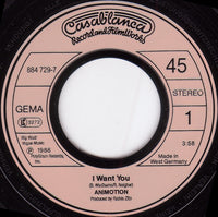 Animotion : I Want You (7", Single)