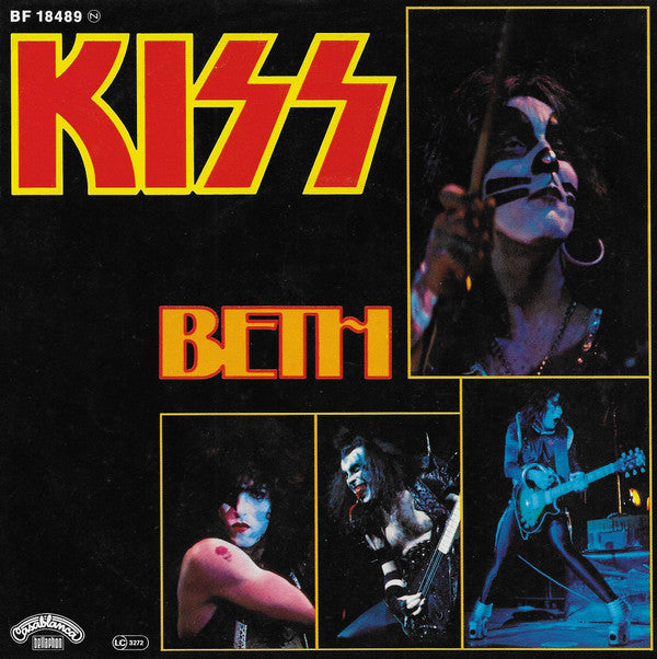 Kiss : Beth (7", Single)