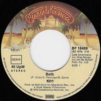 Kiss : Beth (7", Single)