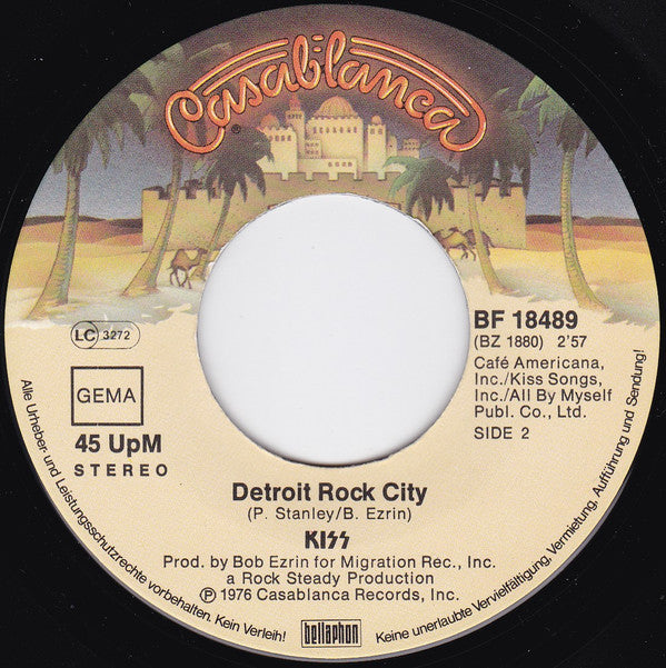 Kiss : Beth (7", Single)
