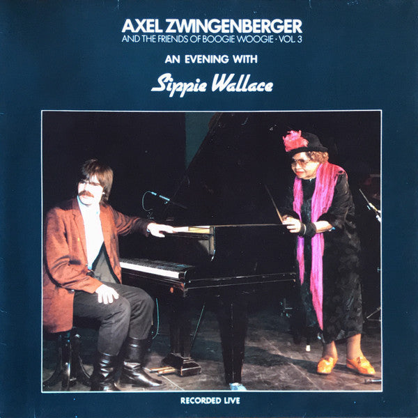 Axel Zwingenberger, Sippie Wallace : An Evening With Sippie Wallace (LP, Album)