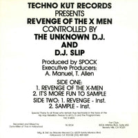 Unknown D.J.* And D.J. Slip* / The X-Men* : Revenge Of The X-Men (12")