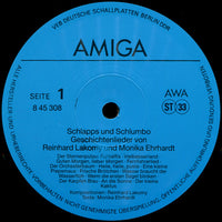 Reinhard Lakomy & Monika Ehrhardt : Schlapps Und Schlumbo - Geschichtenlieder Von Reinhard Lakomy & Monika Ehrhardt (LP, Album)