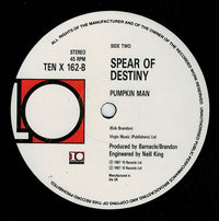 Spear Of Destiny : Never Take Me Alive / Land Of Shame (2x12", Single, Ltd)