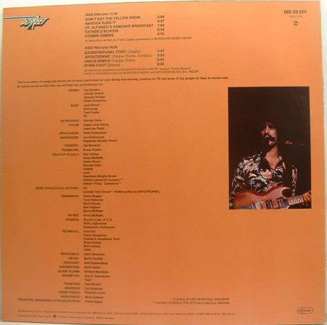 Frank Zappa : Apostrophe (') (LP, Album, RE)