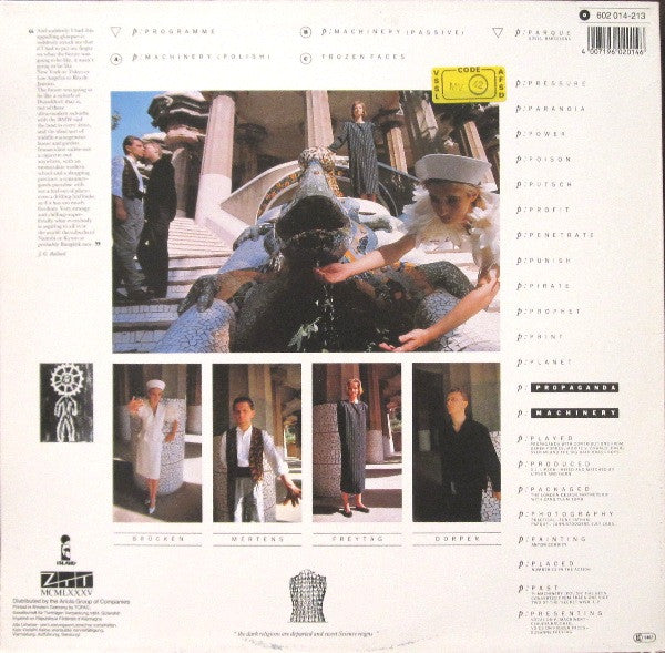 Propaganda : p: Machinery (Polish) (12", Maxi)