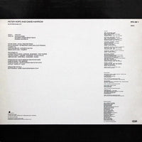 Peter Hope / David Harrow : Sufferhead EP. (12", EP)