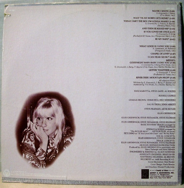 Ellie Greenwich : Let It Be Written, Let It Be Sung (LP, Album)