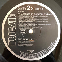 Elvis* : It Happened At The World's Fair  (LP, Album, RE)