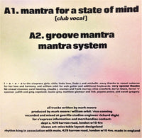 S'Express : Mantra For A State Of Mind (The Club Mixes) (12")