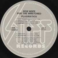 Plasmatics (2) : New Hope For The Wretched (LP, Album)