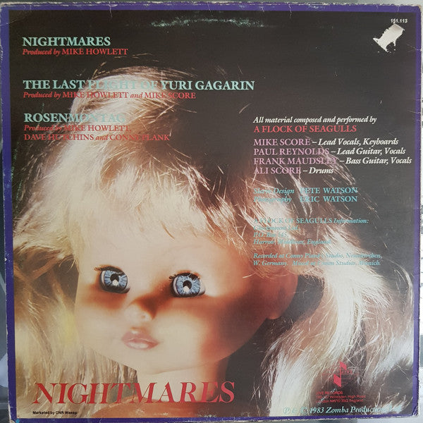 A Flock Of Seagulls : Nightmares (12", Maxi)