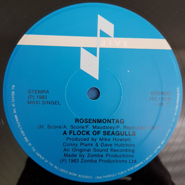 A Flock Of Seagulls : Nightmares (12", Maxi)