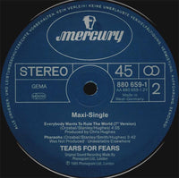 Tears For Fears : Everybody Wants To Rule The World (Extended Version) (12", Maxi)