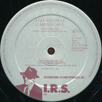 Stan Ridgway : Camouflage (12", Maxi)