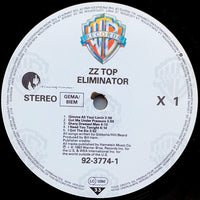 ZZ Top : Eliminator (LP, Album)