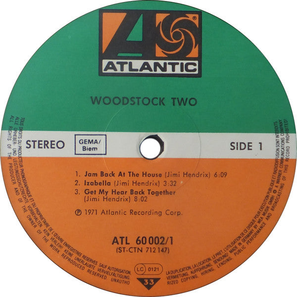 Various : Woodstock Two (2xLP, RE)