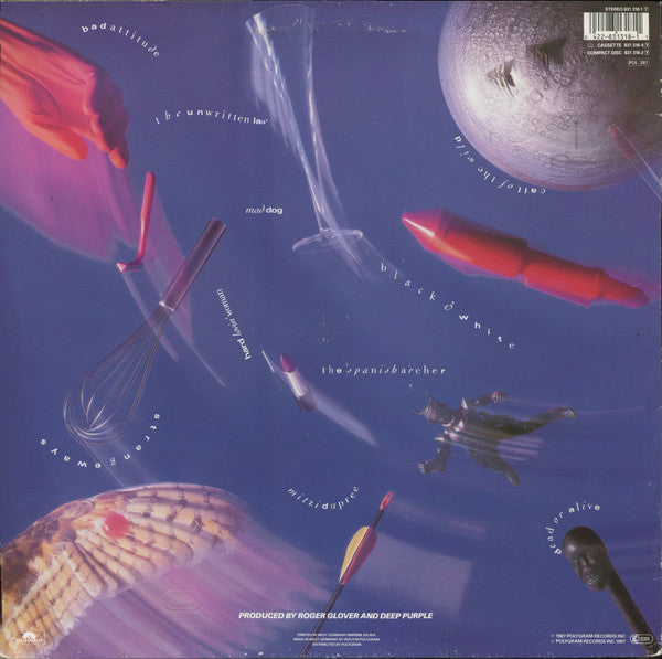 Deep Purple : The House Of Blue Light (LP, Album, Han)