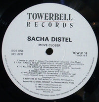Sacha Distel : Move Closer (LP, Album)