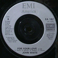 John Waite : Missing You (7", Sil)