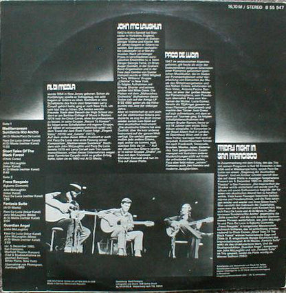 Al Di Meola / John McLaughlin / Paco De Lucía : Friday Night In San Francisco (LP, Album)