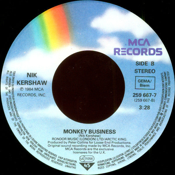 Nik Kershaw : Wouldn't It Be Good (7", Single)