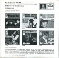 The Beatles : All You Need Is Love (7", Single, Mono, Rec)