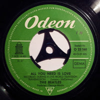 The Beatles : All You Need Is Love (7", Single, Mono, Rec)
