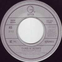 Guns N' Roses : Yesterdays (7", Single)