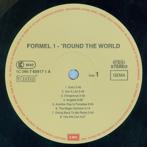 Various : Formel Eins - 'Round The World (LP, Comp)