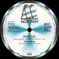 Rick James : Super-Freak (Part I & II) (12", Maxi)