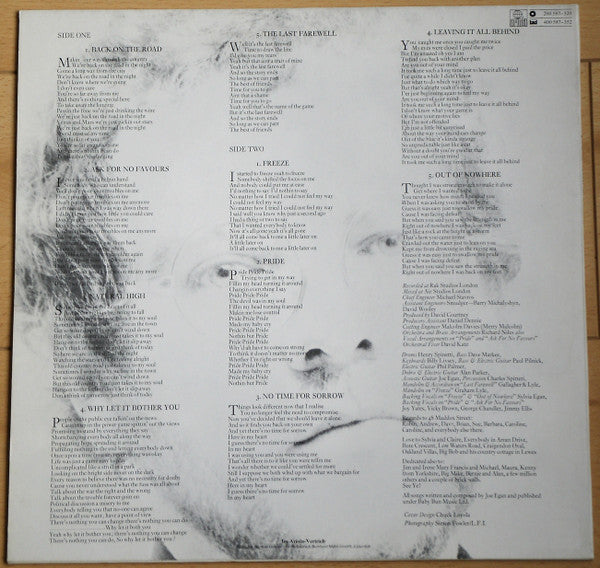 Joe Egan : Out Of Nowhere (LP, Album)