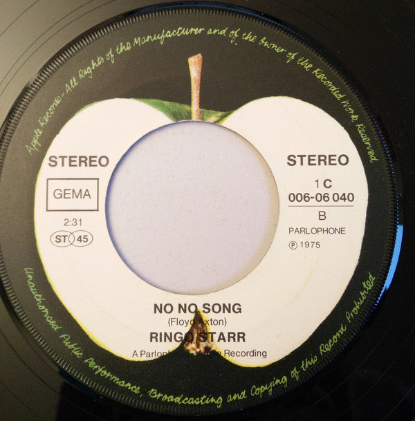 Ringo Starr : Oh My My (7", Single)