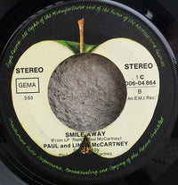 Paul And Linda McCartney* : Eat At Home / Smile Away (7", Single)