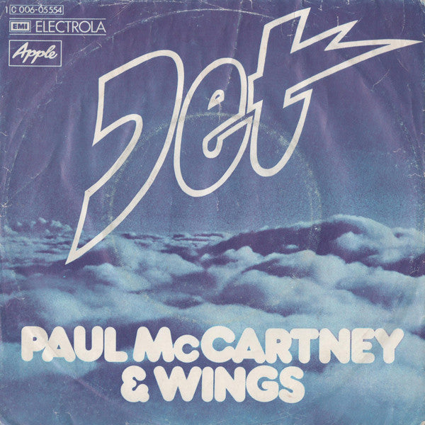 Paul McCartney & Wings* : Jet (7", Single, Blu)