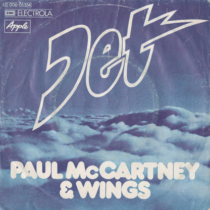 Paul McCartney & Wings* : Jet (7", Single, Blu)