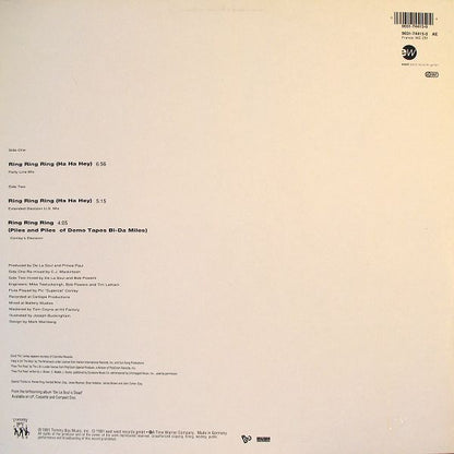 De La Soul : Ring Ring Ring (Ha Ha Hey) (12", Single)